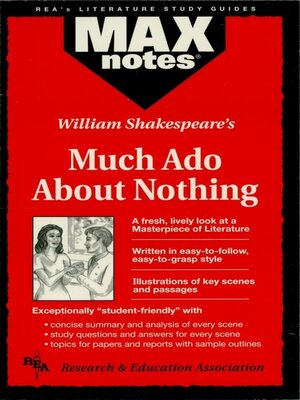 cover image of Much Ado About Nothing (MAXNotes Literature Guides)
